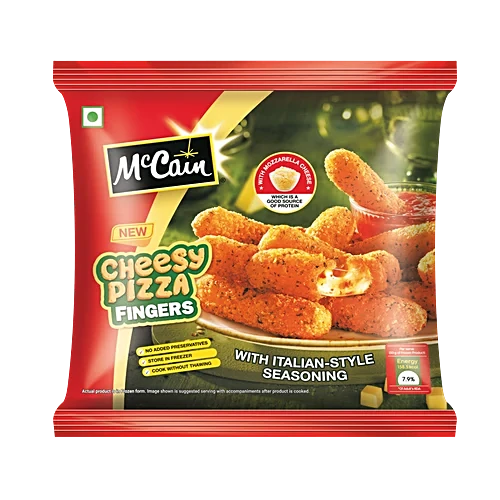 Mc Cain Frozen Veg Snacks Cheesy Pizza Fingers
